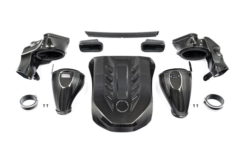 Eventuri Gloss Carbon Fibre Intake System - BMW G05 X5 M50i | G06 X6 M50i