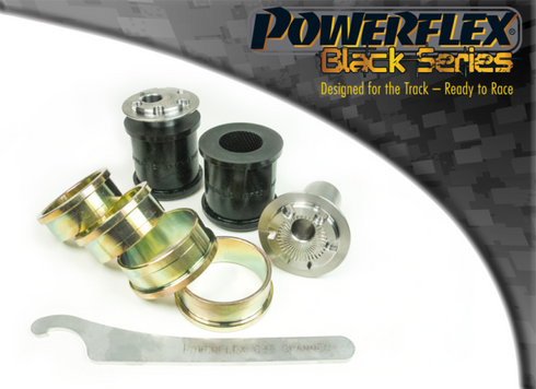 Powerflex Black Series Front Control Arm to Chassis Bush Camber Adjustable BMW 1 Series F20 F21 RWD 11-19 | Powerflex PFF5-1902GBLK