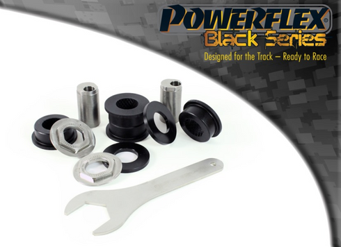 Powerflex Black Series Rear Upper Arm Outer Bush Camber Adjustable Honda Civic EP EU Inc Type-R 01-05 | Powerflex PFR25-324GBLK