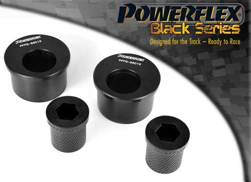 Powerflex Black Series Front Wishbone Rear Bush Caster Offset BMW 3 Series E46 M3 Inc CSL 99-06 | Powerflex PFF5-5601GM3BLK