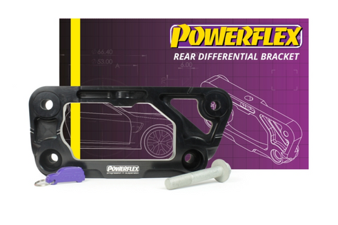Powerflex Road & Black Series Dual-Mount Rear Differential Bracket BMW 4 Series F32 F33 F36 F82 F83 M4 14 13+ | Powerflex PFR5-4030