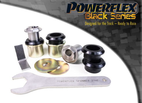 Powerflex Black Series Rear Upper Wishbone Outer Bush Camber Adjustable Audi A3 S3 RS3 8P MK2 03-13 | Powerflex PFR85-513GBLK