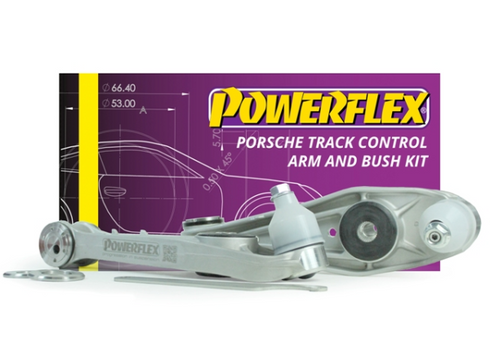 Powerflex Road & Black Series Track Control Arm Inc Bush Kit Adjustable Porsche 986 Boxster 97-04 | Powerflex PF57K-1001G