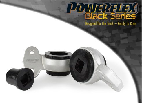 Powerflex Black Series Front Wishbone Rear Bush Inc Bracket BMW 3 Series E46 Compact 99-06 | Powerflex PFF5K-4601BLK