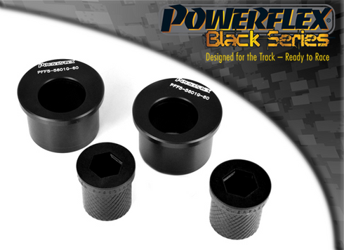 Powerflex Black Series Front Wishbone Rear Bush Caster Offset BMW 3 Series E46 Compact 99-06 - PFF5-5601G-60BLK | Powerflex PFF5-5601G-60BLK