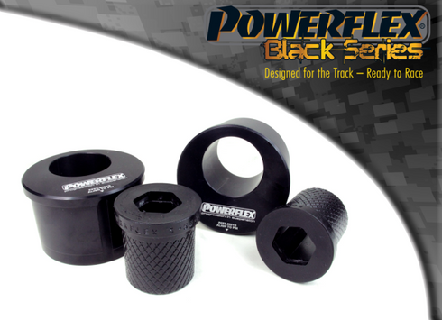 Powerflex Black Series Front Wishbone Rear Bush Caster Offset BMW 3 Series E46 Sedan Touring Coupe Conv 99-06 - PFF5-5601GBLK | Powerflex PFF5-5601GBLK
