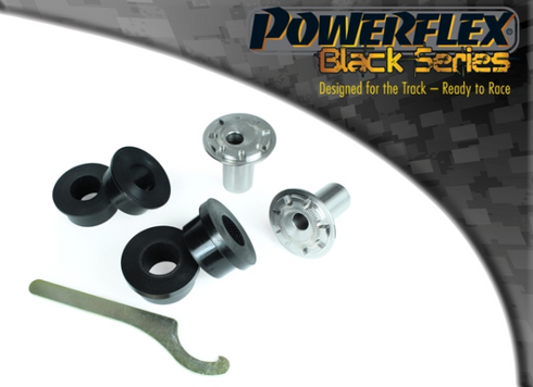 Powerflex Black Series Front Wishbone Cast Front Bush 45mm Camber Adjustable Audi A3 S3 RS3 8L MK1 4WD 96-03 | Powerflex PFF3-501GBLK