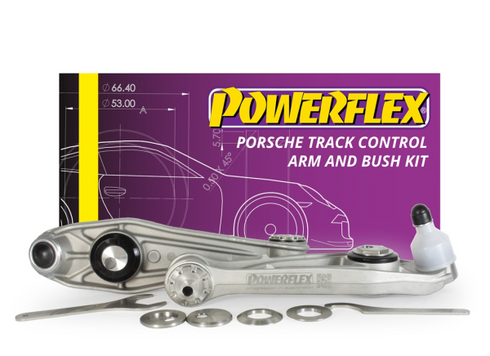 Powerflex Road & Black Series Track Control Arm Inc Bush Kit Adjustable Porsche 911 991 12-19 | Powerflex PF57K-1002G