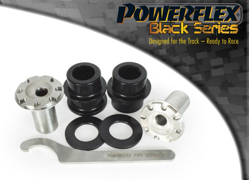 Powerflex Black Series Front Wishbone Front Bush Camber Adjustable Audi A3 S3 RS3 8P MK2 03-13 | Powerflex PFF85-501GBLK