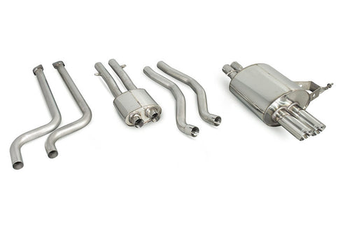 Scorpion Exhaust Resonated Cat-Back System, Daytona tailpipes for Z4 E85 & E86 2006-2009