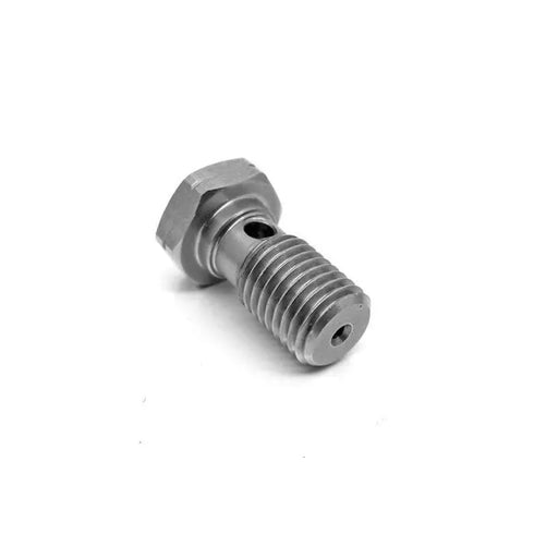 HEL Stainless Steel M10 x 1.5 Banjo Bolt with 1.5mm Restriction for Turbo Oil Feeds HEL