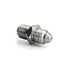 HEL Stainless Steel -4 AN Male to 7/16" x 24 Male Straight Adapter with 1.2mm Restriction for Turbo Oil Feeds HEL