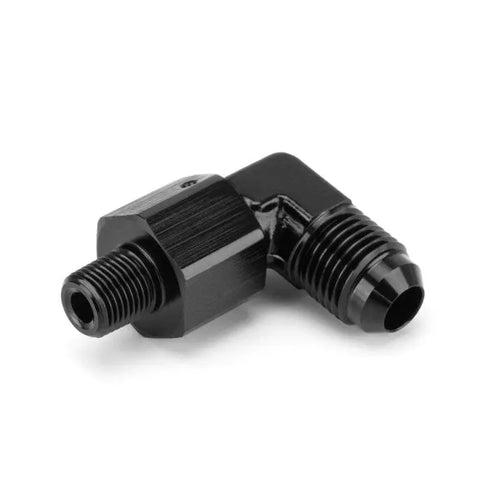 HEL Aluminium AN6 to 1/8" NPT Male-Male 90° Elbow Swivel Adapter HEL