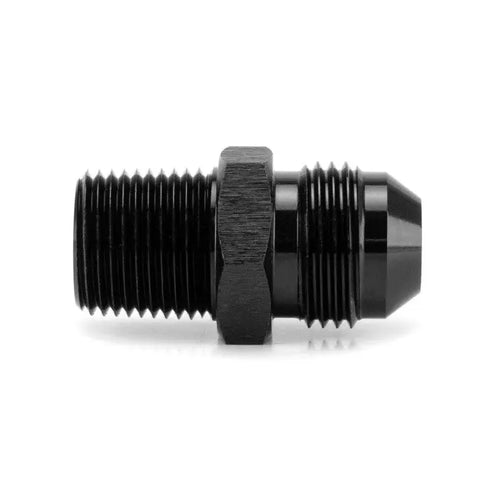 HEL Aluminium AN8 Male to 3/8" NPT Male Straight Adapter HEL