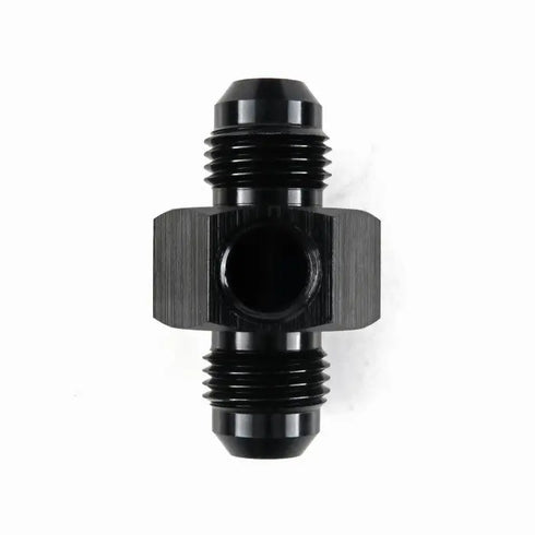 HEL Aluminium -6 AN Male to -6 AN Male Straight Adapter with 1/8" NPT Sensor Port HEL