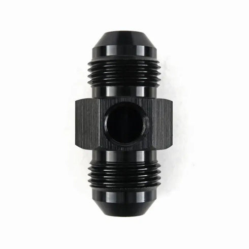HEL Aluminium -8 AN Male to -8 AN Male Straight Adapter with 1/8" NPT Sensor Port HEL