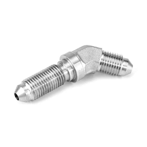 HEL Stainless Steel -3 AN 45° Bulkhead Adapter Fitting HEL