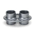 HEL Aluminium Twin Bulkhead Passthrough Plate for -16 -20 AN Hose Fittings HEL
