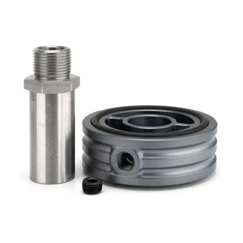 HEL Oil Filter Sandwich Plate Spacer with 1/8" NPT Sensor Ports HEL
