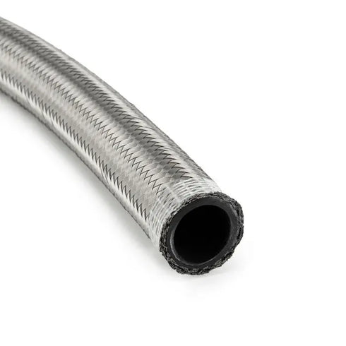 AN12 Rubber Stainless Braided Fuel Oil Coolant Hose Line HEL