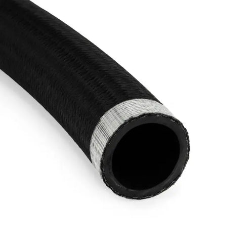 AN20 Rubber Black Nylon Braided Fuel Oil Coolant Hose Line HEL