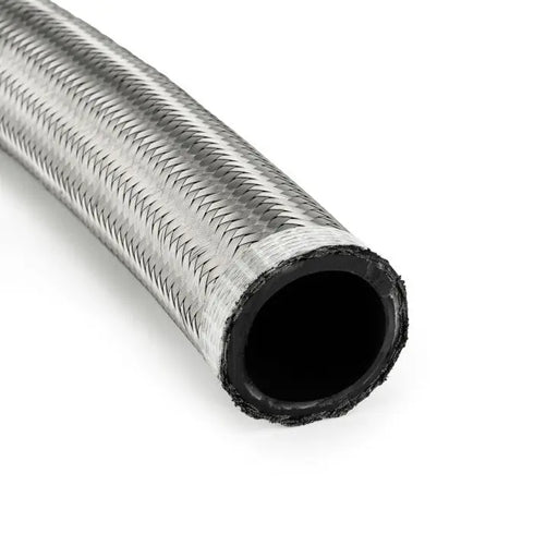 AN20 Rubber Stainless Braided Fuel Oil Coolant Hose Line HEL