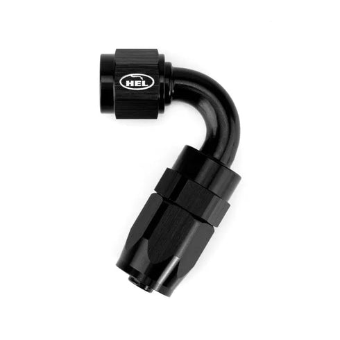 AN6 120 Degree Rubber Hose Fitting for Braided AN Rubber Lines HEL