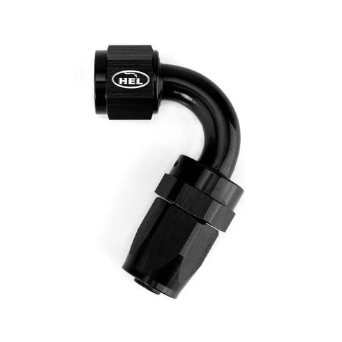 AN8 120 Degree Rubber Hose Fitting for Braided AN Rubber Lines HEL