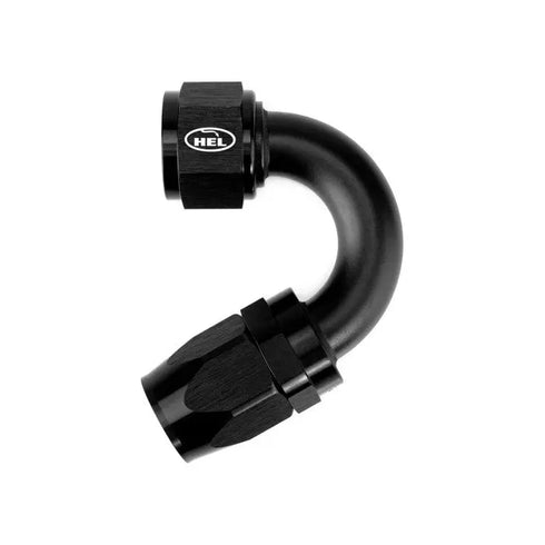 AN12 150 Degree Rubber Hose Fitting for Braided AN Rubber Lines HEL