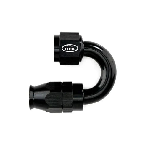 AN8 180 Degree PTFE Hose Fitting for Braided AN PTFE Lines HEL
