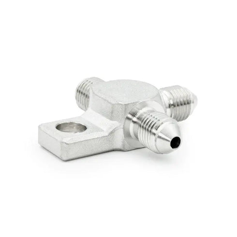 HEL Stainless Steel -3 AN Male T-Piece Adapter with 7mm Mounting Hole HEL