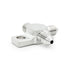 HEL Stainless Steel -3 AN Male T-Piece Adapter with 7mm Mounting Hole HEL