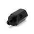 HEL Aluminium 1/8" NPT Male to 1/8" NPT Female Straight Oil Pressure Adapter with 1/8" NPT Sensor Port (Short Version) HEL