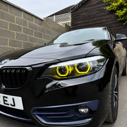 BMW M2 COMPETITION | CSL YELLOW DAYTIME RUNNING LIGHTS LED MODULE SET | F87