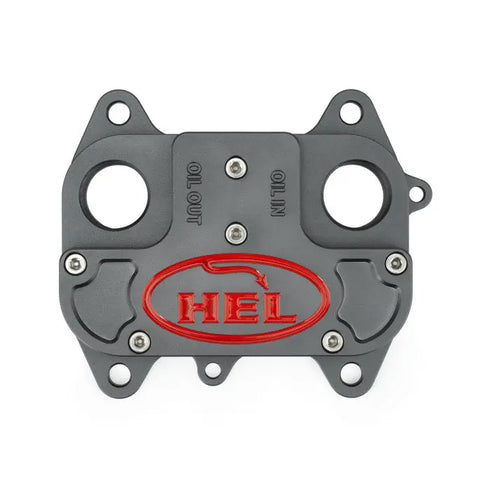 HEL Oil Cooler Engine Take Off Plate for Audi/Seat/Skoda/VW 1.6/2.0 TDI HEL