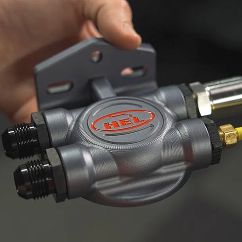 HEL Oil Filter Relocation Kit for M20, M22 or 3/4" UNF Filters HEL