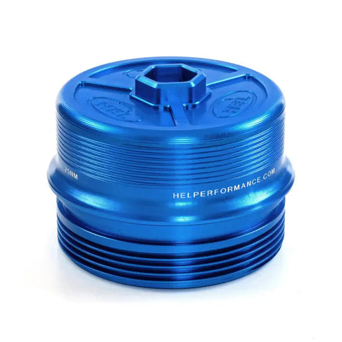 Solid Billet Aluminium Oil Filter Cap for BMW N20 N26 N51 N52 N53 N54 N55 S55 M2 M3 M4 HEL