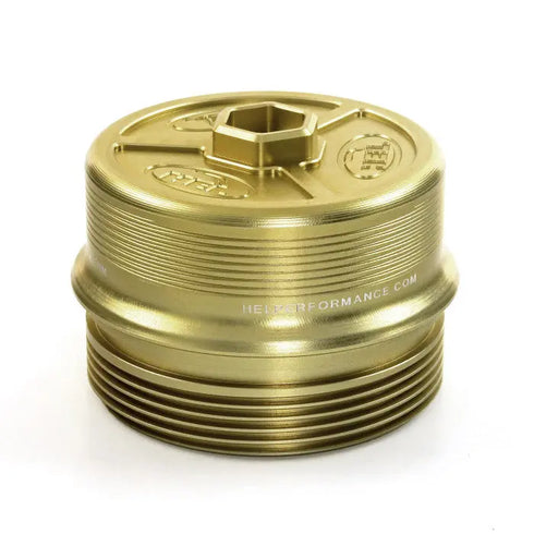 Solid Billet Aluminium Oil Filter Cap for BMW N20 N26 N51 N52 N53 N54 N55 S55 M2 M3 M4 HEL