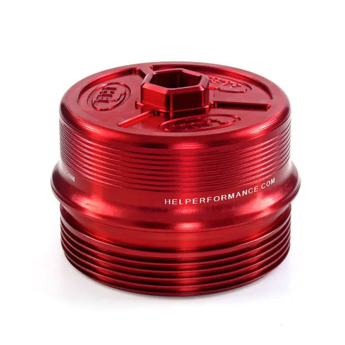Solid Billet Aluminium Oil Filter Cap for BMW N20 N26 N51 N52 N53 N54 N55 S55 M2 M3 M4 HEL