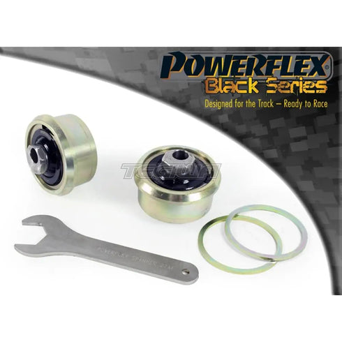 Powerflex Black Series Front Wishbone Rear Bush Anti-Lift Inc Caster Adjust Hyundai i30 PD Inc N Facelift 16+ Powerflex
