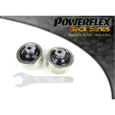 Powerflex Black Series Front Wishbone Rear Bush Caster Adjustable Fiat Punto Evo Abarth 09-15 Powerflex