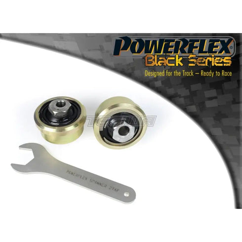 Powerflex Black Series Front Wishbone Rear Bush Caster Adjustable Ford Fiesta MK8 8.5 Inc ST MK8.5 200 Facelift 21+ Powerflex