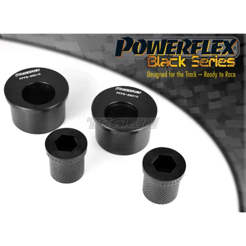 Powerflex Black Series Front Wishbone Rear Bush Caster Offset BMW 3 Series E46 M3 Inc CSL 99-06 Powerflex