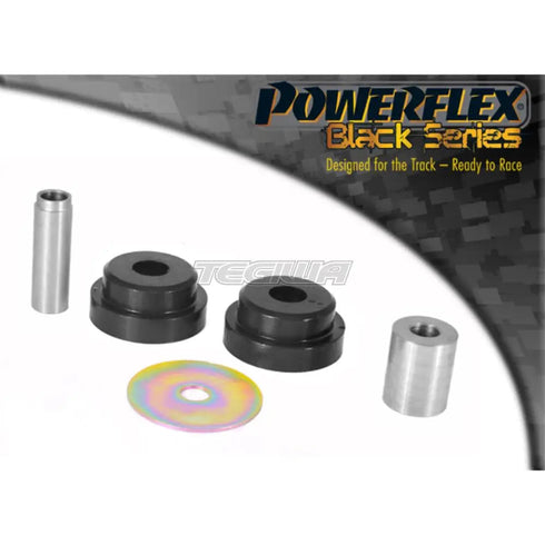 Powerflex Black Series Lower Engine Mount Small Bush 25mm Oval Bracket Ford Fiesta Mk6 Inc ST 02-08 Powerflex