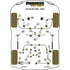 Powerflex Black Series Rear Roll Bar Mounting Bush 20mm BMW 3 Series E36 Inc M3 90-98 Powerflex