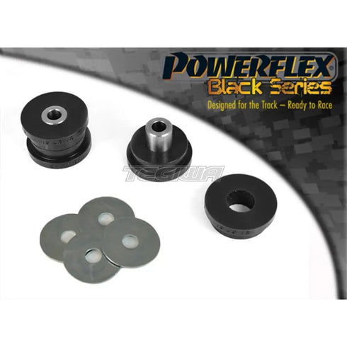 Powerflex Black Series Rear Shock Absorber Top Mounting Bush Fiat 500 Abarth 595 695 07+ - PFR16-515BLK Powerflex