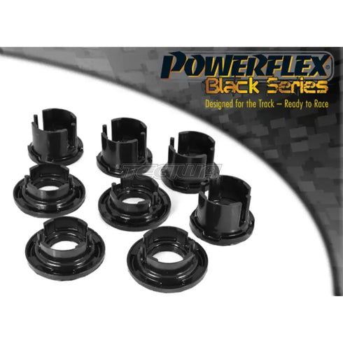 Powerflex Black Series Rear Subframe Insert Subaru Impreza GR GH WRX Inc STI 07-14 Powerflex