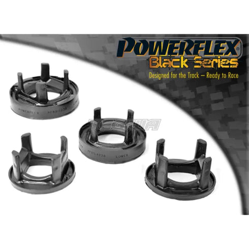 Powerflex Black Series Rear Subframe Rear Mounting Insert BMW 1 Series E81 E82 E87 E88 04-13 - PFR5-423BLK Powerflex