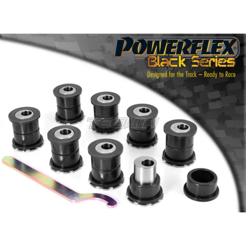Powerflex Black Series Rear Upper Inc Lower Arm Bush Adjustable Nissan Skyline R34 2WD Inc 25GT 25GTT GTV 98-02 Powerflex