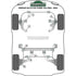 Powerflex Heritage Series Front Anti-Roll Bar Drop Link Bush 20mm Porsche 924 Inc S 944 82-85 Powerflex